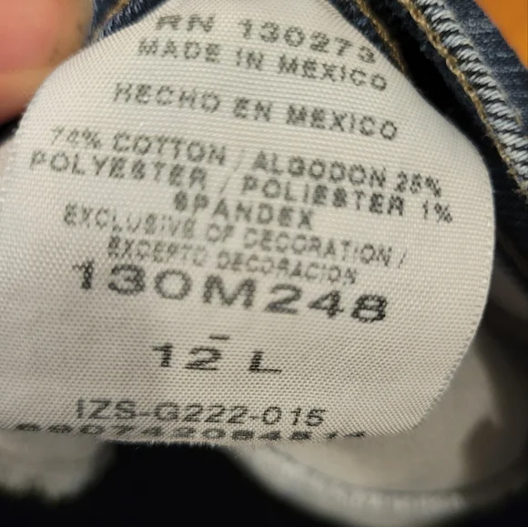 Riders By Lee Capri jeans 12L - Picture 4 of 4